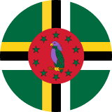 The state of Dominic flag
